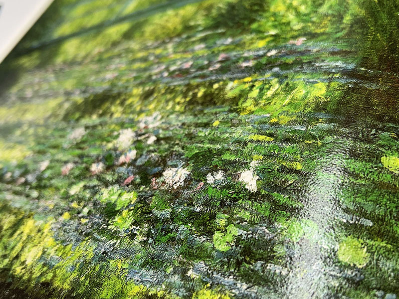 ジクレー＋UVニス