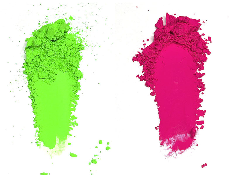 ジクレー＋蛍光顔料